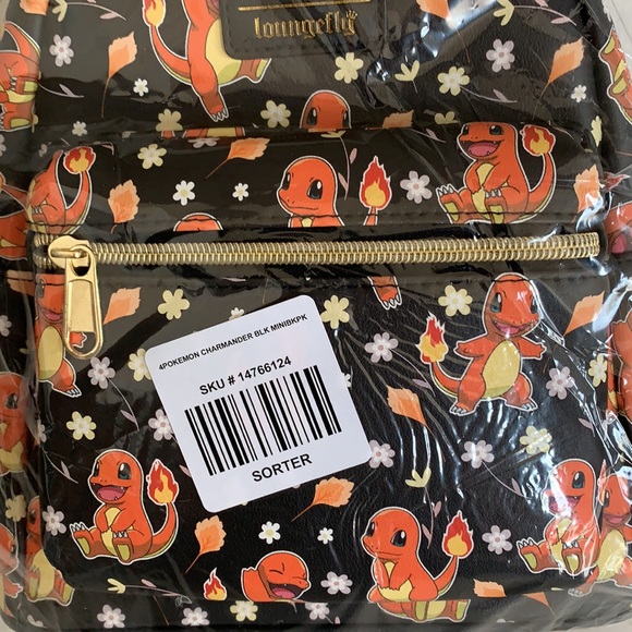 Loungefly Pokémon Charmander Mini Backpack - Picture 11 of 12
